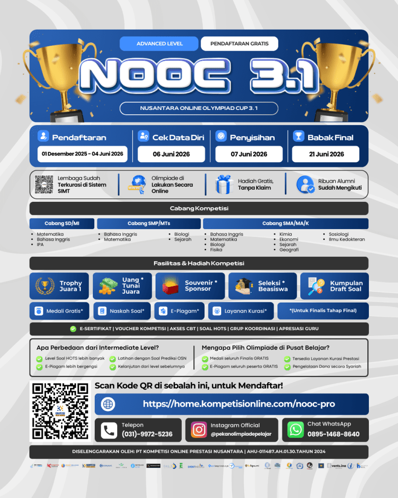 NOOC TERKURASI PUSPRESNAS